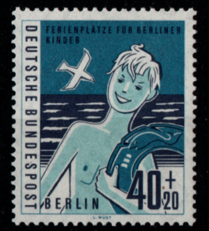 Charity Stamps for Holiday Camps for Children from Berlin