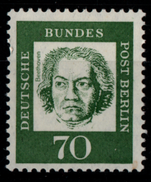 Famous Germans. Beethoven