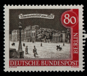 Old Berlin. University, 1825