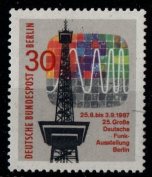 The 25th German Radio- and Television Exhibition in Berlin