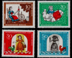 Charity Stamps. Frau Holle (Mother Carey)