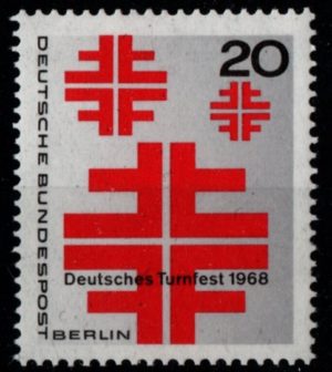 West Berlin. 1968. German Gymnastics Tournament. B315. MNH