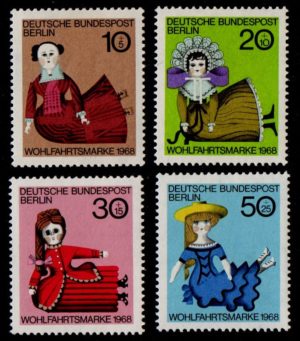 Charity Stamps. Dolls