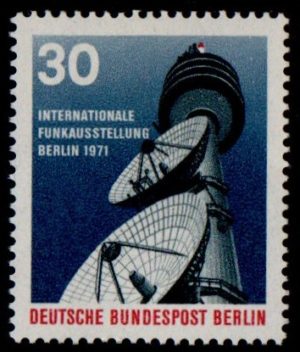 1971. International Radio and Television Exhibition in Berlin