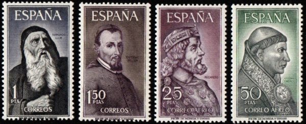 Spain. 1963. Famous Spaniards (1st Series)