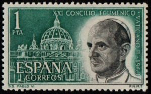 Spain. 1963. Vatican Council (2nd Issue)