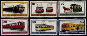 1971. Berlin Rail Transport. B381-386