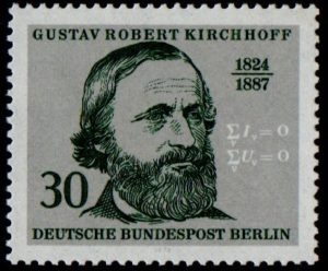 1974. The 150th Anniversary of the Birth of Gustav Robert Kirchhoff - Physicist