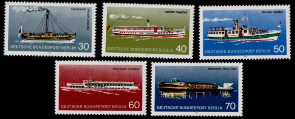 West Berlin. 1975. 1974. Christmas Bouquet. B467-471. Full set. MNH