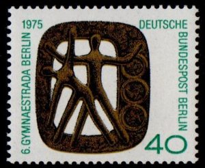 West Berlin. 1975. Berlin Gymnaestrada. 40 pfg. B477. MNH