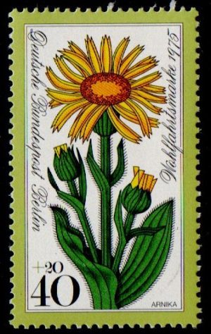 1975. Charity Stamps - Flowers. Arnica