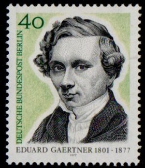 1977. The 100th Anniversary of the Death of Eduard Gaertner