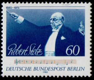 West Berlin. 1980. The 100th Anniversary of Robert Stolz' Birth - Composer. 60 pfg. B599. MNH