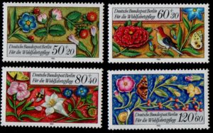 West Berlin. 1985. Charity Stamps - Flora & Fauna