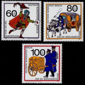 West Berlin. 1989. Charity Stamps.