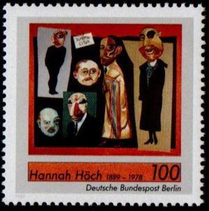 West Berlin. 1989. The 100th Anniversary of the Birth of Hannah Höch