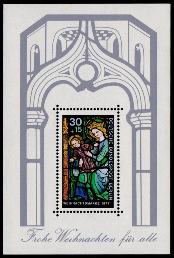 1977. Christmas Stamps."Madonna and Child"