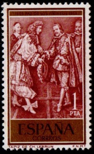 Spain. 1959. The 300th Anniversary of the Pyranean Treaty