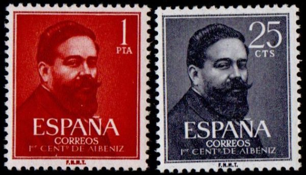 Spain. 1960. The 100th Anniversary of the Birth of Isaac Albeniz