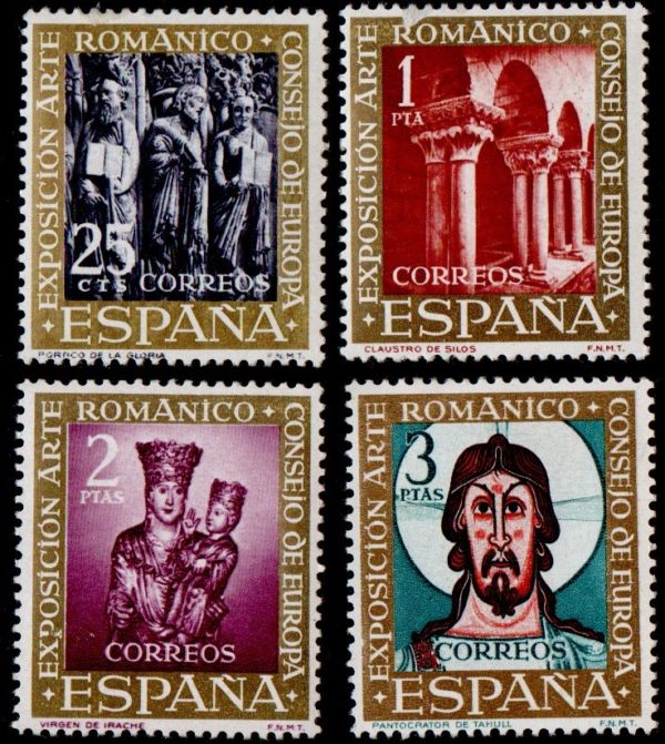 Spain. 1961. Council of Europe Art Exhibition - Roman Art