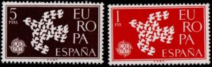 Spain. 1961. EUROPA Stamps.