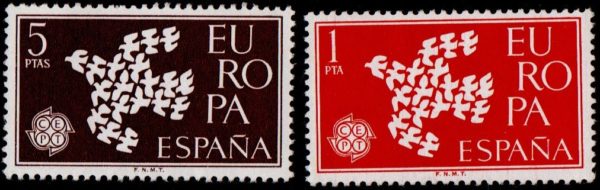 Spain. 1961. EUROPA Stamps.