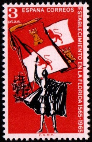 Spain. 1965. Spain. 1965. The 400th Anniversary of the Founding of St. Augustine, Florida