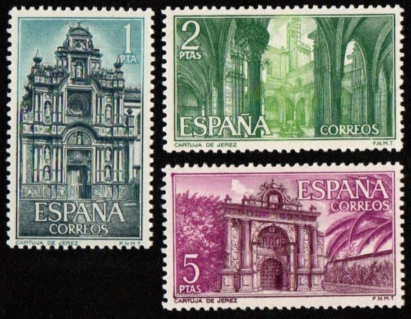 Spain. 1966. Monasteries and Abbeys. St.Mary´s Carthusian Monastery, Jerez