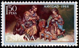 Spain. 1966. Christmas. "The Nativity" (P. Duque Cornejo)