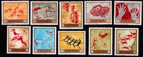 Spain. 1967. Cave Paintings - Stamp Day