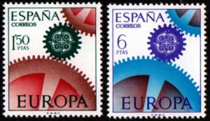 Spain. 1967. Europa stamps