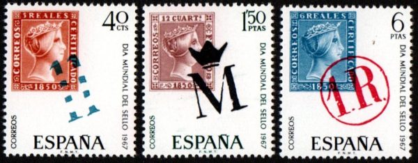 Spain. 1967. World Stamp Day