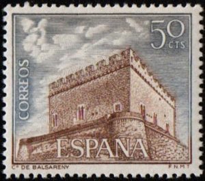 Spain. 1967. Spanish castles (2nd series). Balsereny (Barcelona)