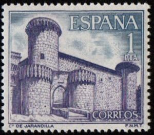 Spain. 1967. Spanish castles (2nd series). Jarandilla (Caseras).