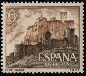 Spain. 1967. Spanish castles (2nd series). Loarre Castle (Juesca)