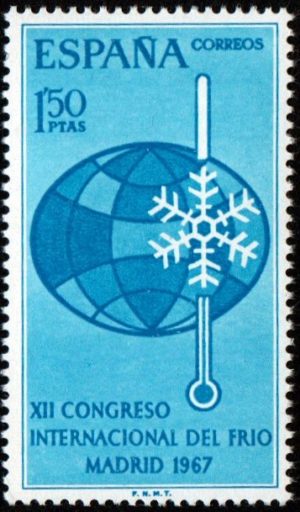 Spain. 1967. International Refrigeration Congress, Madrid