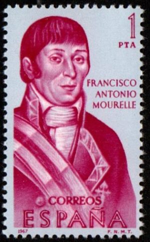 Spain. 1967. Explorers and Colonizers of America (7th Series). F.A.Mourelle