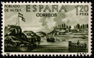 Spain. 1967. Explorers and Colonizers of America (7th Series). View of Nutka