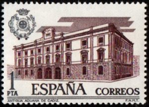 Spain. 1976. Spanis Custom Buildings. Cutom-house, Cadiz