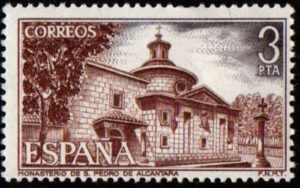 Spain. 1976. Monasteries and Abbeys. Monastery of San Pedro de Alcantara