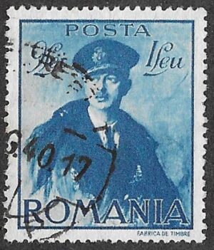 Romania. 1940 King Karl II. 9+1l. Cancelled. Cat Mi623