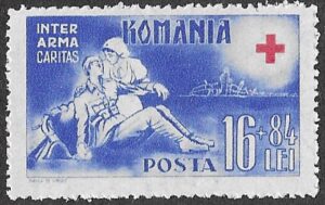 Romania. 1943 Red Cross. 16+84L. MNH. Cat Mi758