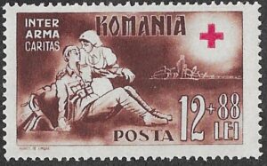 Romania. 1943 Red Cross. 12+88L. MNH. Cat Mi757