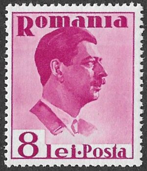 Romania. 1940 King Karl II. 8l. MNH. Cat Mi500