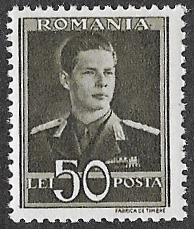 Romania. 1940 -1942 King Michael I. 50L. MNH. Cat Mi664