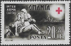 Romania. 1943 Red Cross. 20+80L. MNH. Cat Mi759