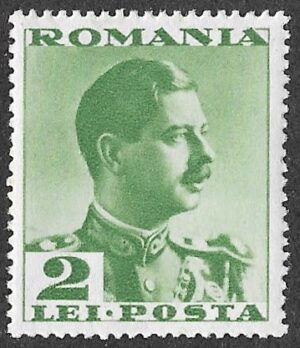 Romania. 1935 -1940 King Carol II. 2L. MNH. Cat 499