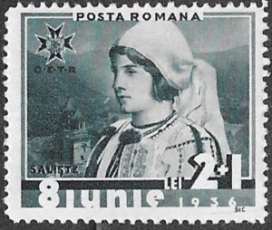 Romania. 1936 The 6th Anniversary of the Carol`s Accession to the Throne - Costumes. 2+1L. MH. Cat 518