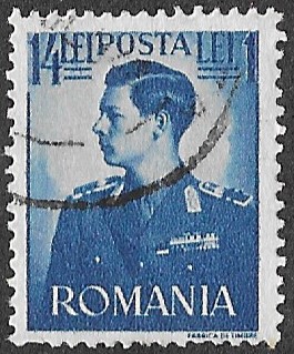 Romania. 1940 -1942 King Michael I. 14+1L. Cancelled. Cat Mi678