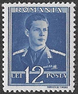 Romania. 1940 -1942 King Michael I. 12L. MNH. Cat Mi659